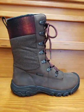 Keen Greta Tall boot WP Insulated Chestnut 1023609