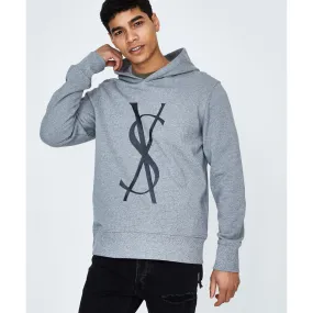 Ksubi Fancy Dollar Hoodie Grey Marl Men 41590-LGY