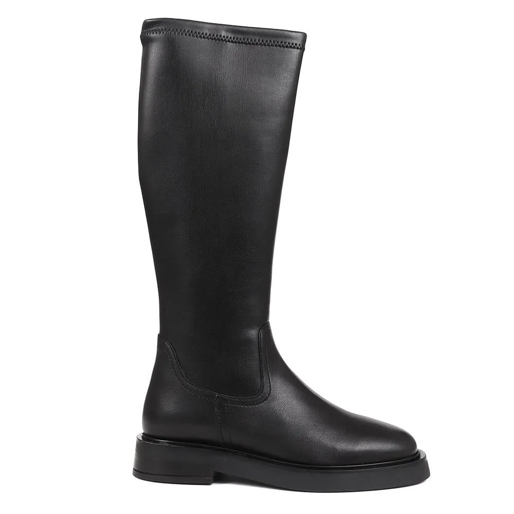 Lauretta Leather Knee High Boots - LAURETTA / 324 247