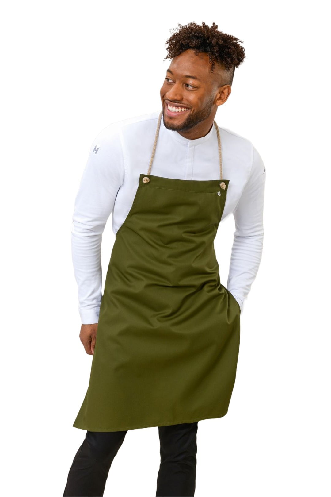 Le Nouveau Chef Spanish Bib Aprons