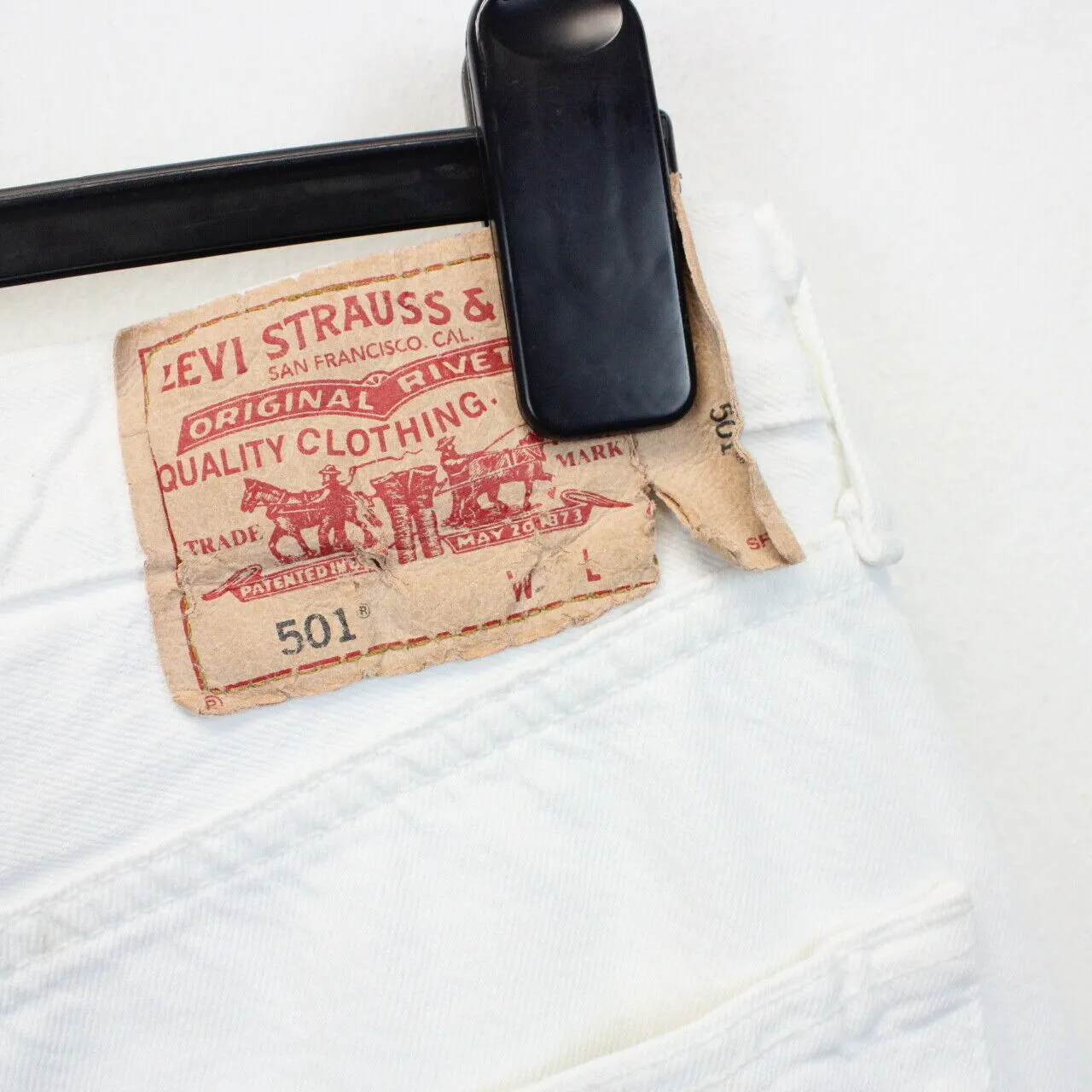 LEVIS 501 Jeans White | W31 L34