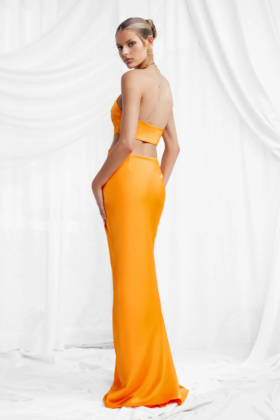 LEXI Morena Dress (Mango Orange) - RRP $379