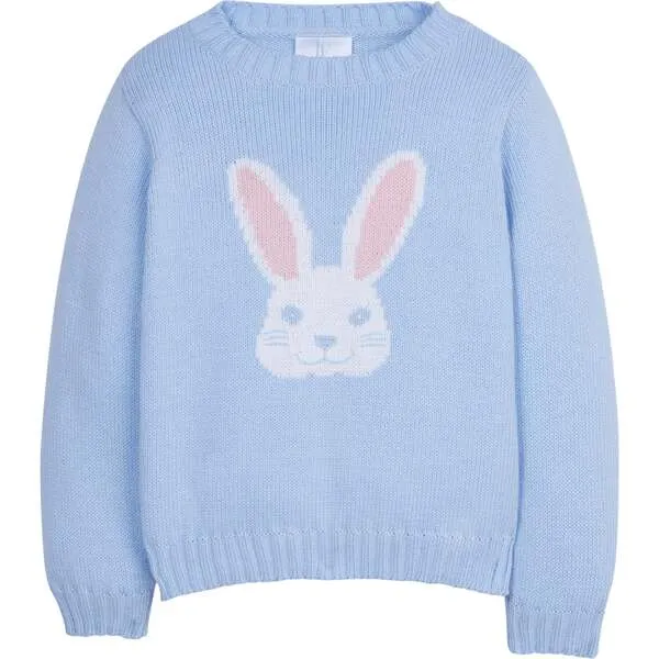 Little English Intarsia Sweater, Bunny