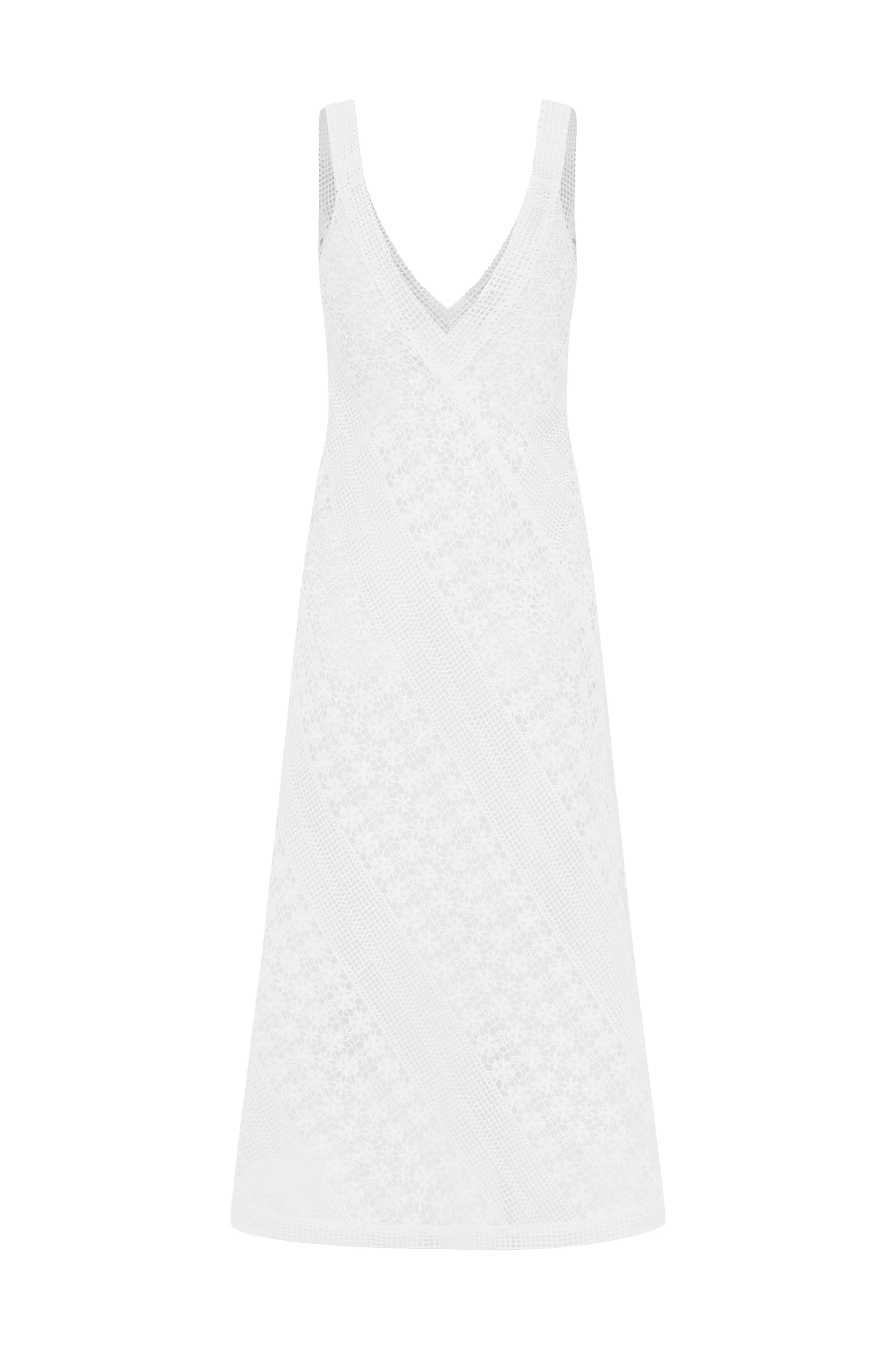 Lucia Dress | White