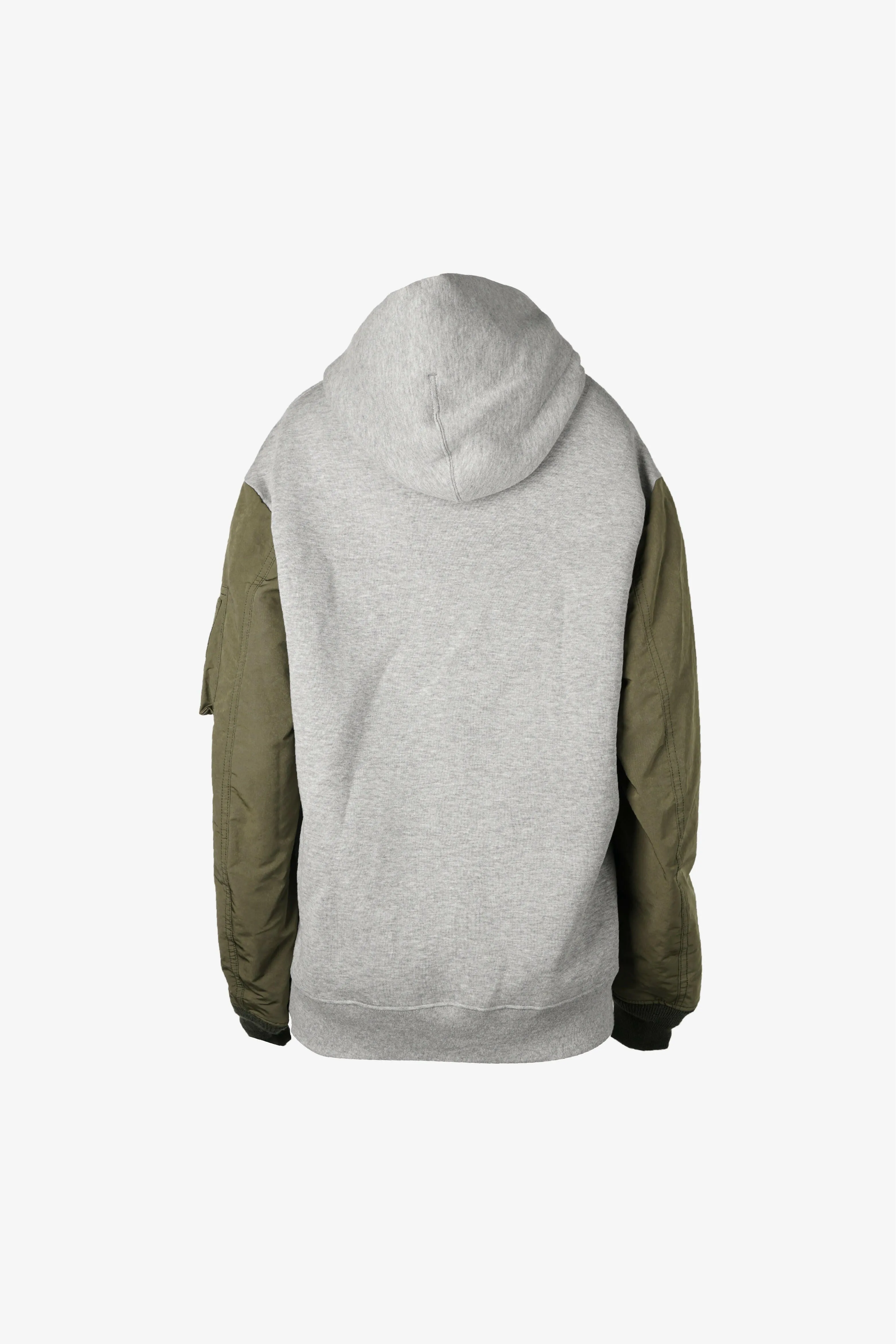 MA-1 Sleeveless ZIP Hoody