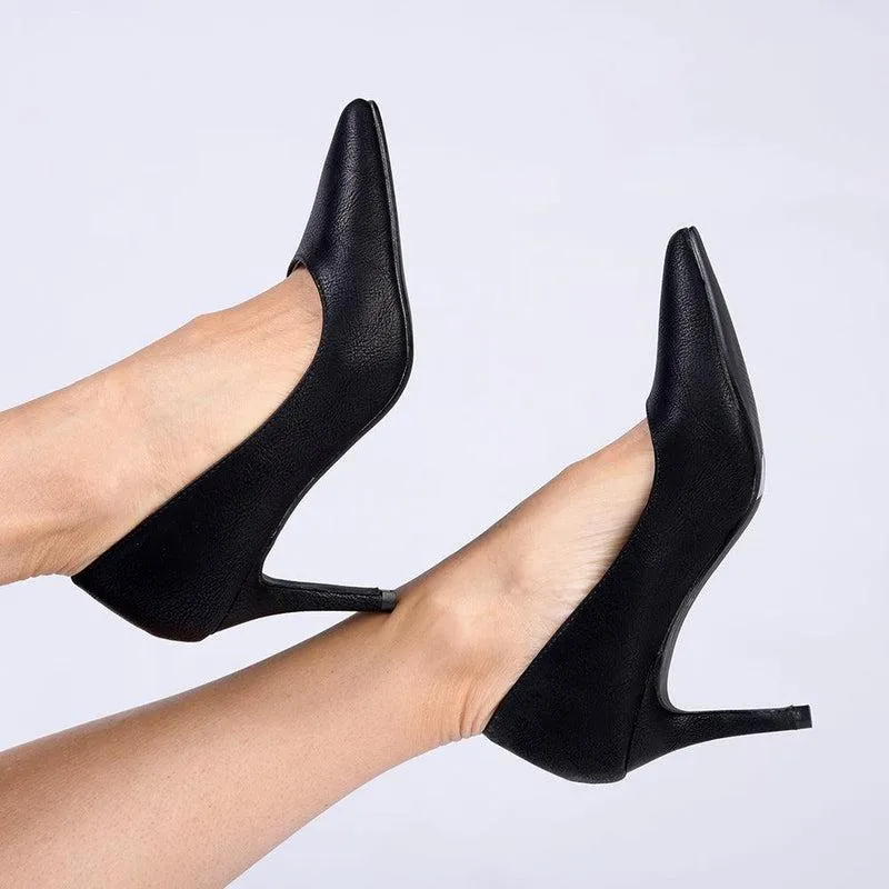 Madison Penny 2 Court Heels - Black