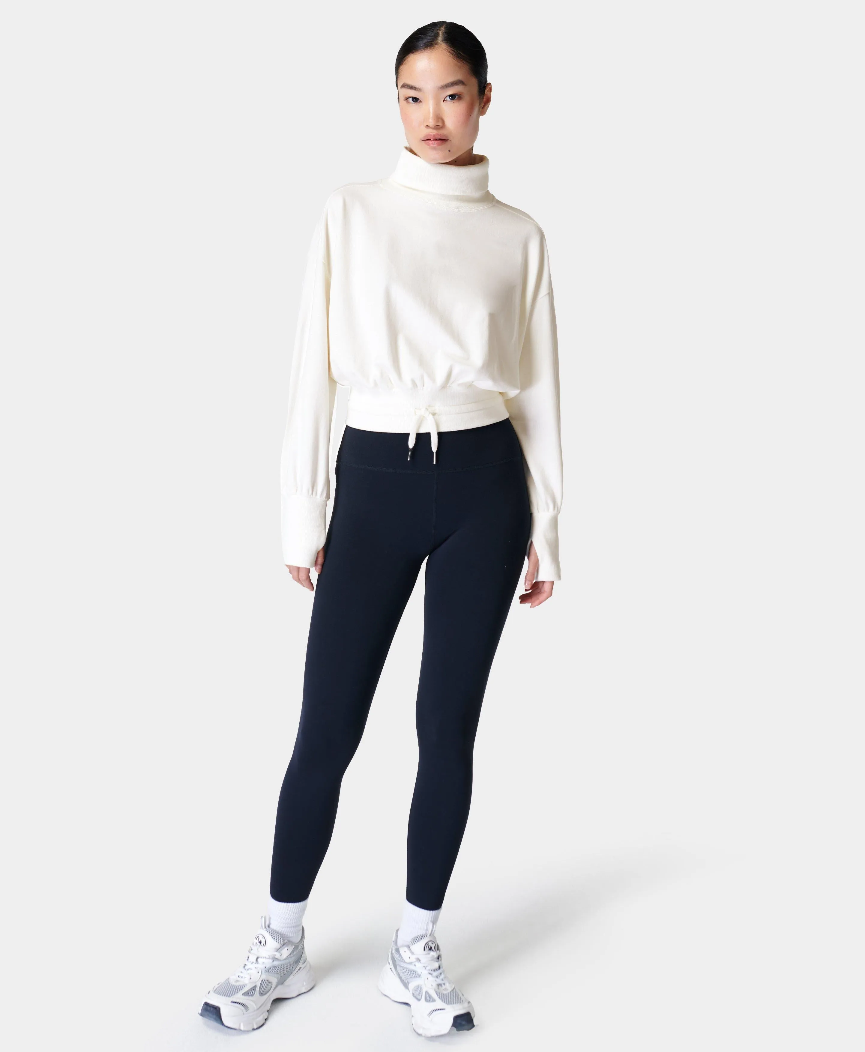 Melody Luxe Fleece Pullover Sb8476 Lily-White