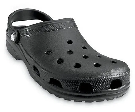 Men's Crocs Classic Cayman Clog Shoe Black