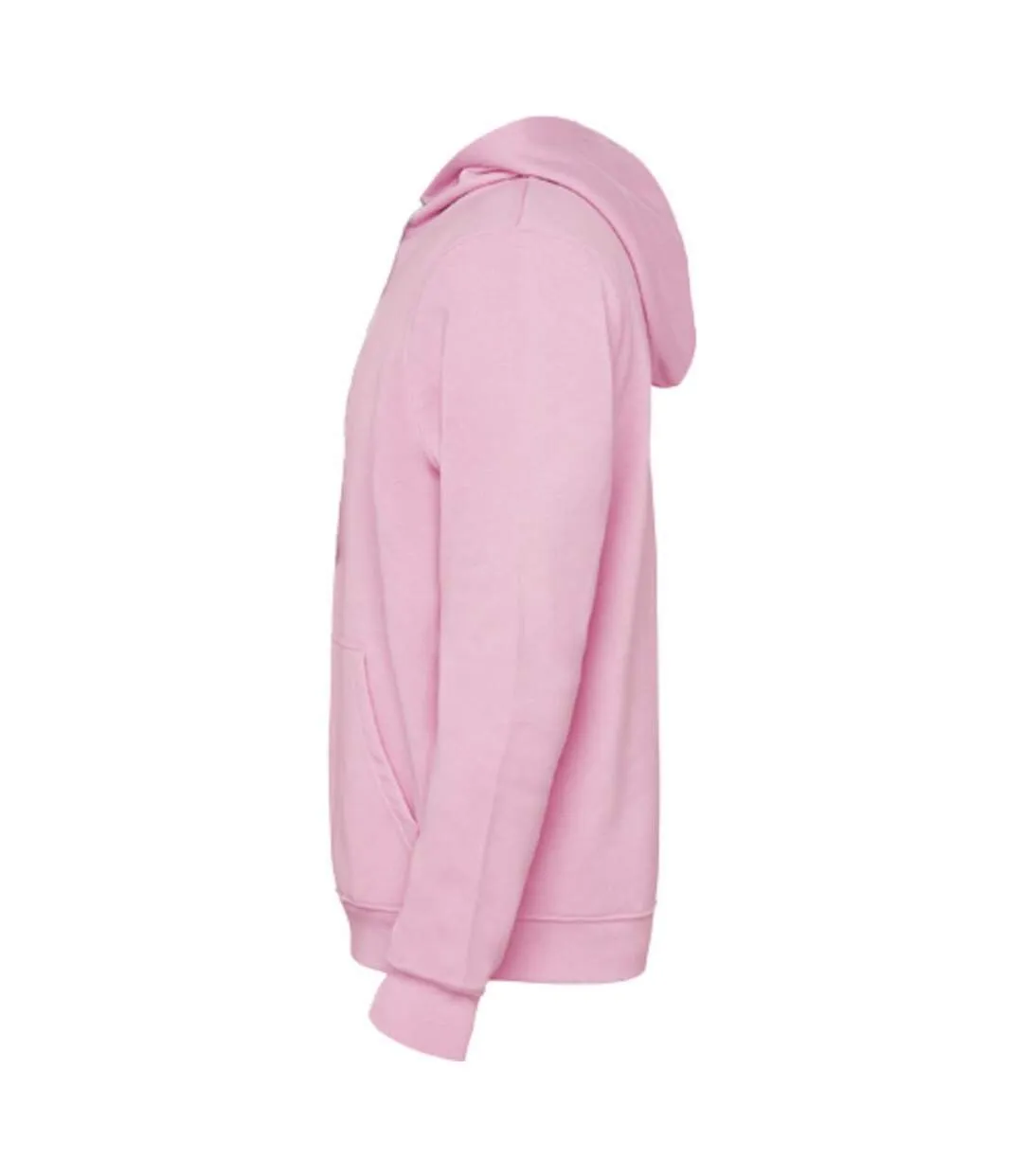 Mens urban hoodie light pink/grey marl Roly