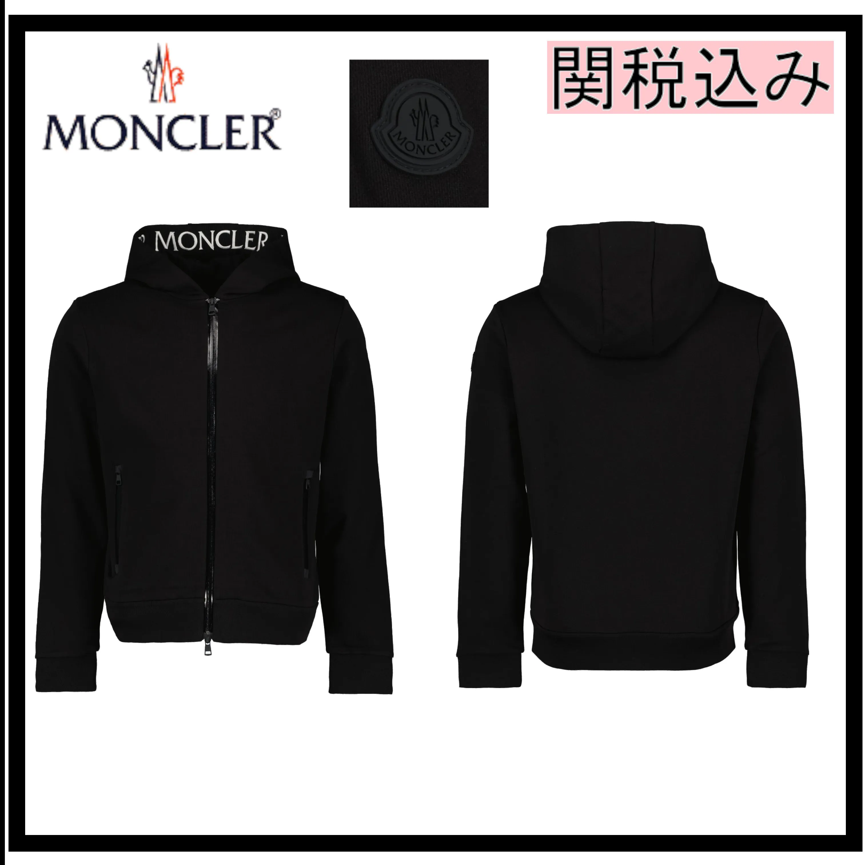 MONCLER  |Street Style Cotton Logos on the Sleeves Logo