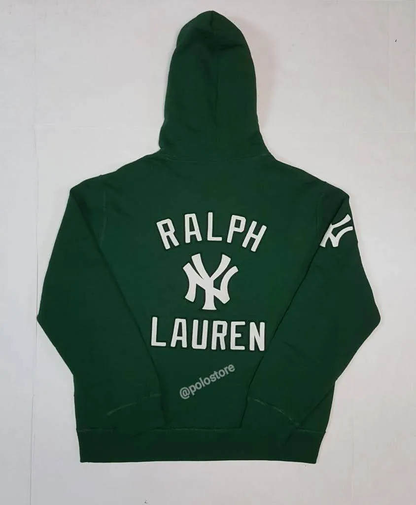 New Polo Ralph Lauren Green Yankees Hoodie