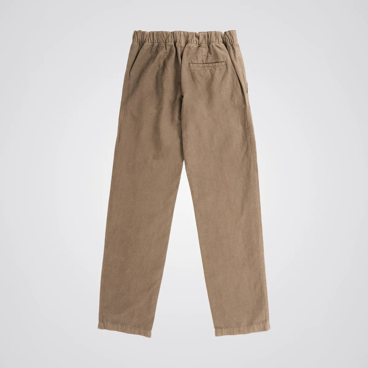 Norse Projects - Ezra Relaxed Cotton Linen Trouser in Clay