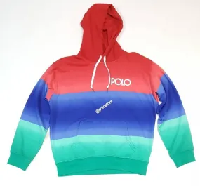 Nwt Polo Ralph Lauren Color Block Fleece Hoodie