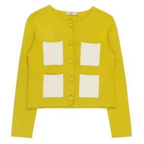 Orla Kiely Dandelion Milano Stitch Cardigan