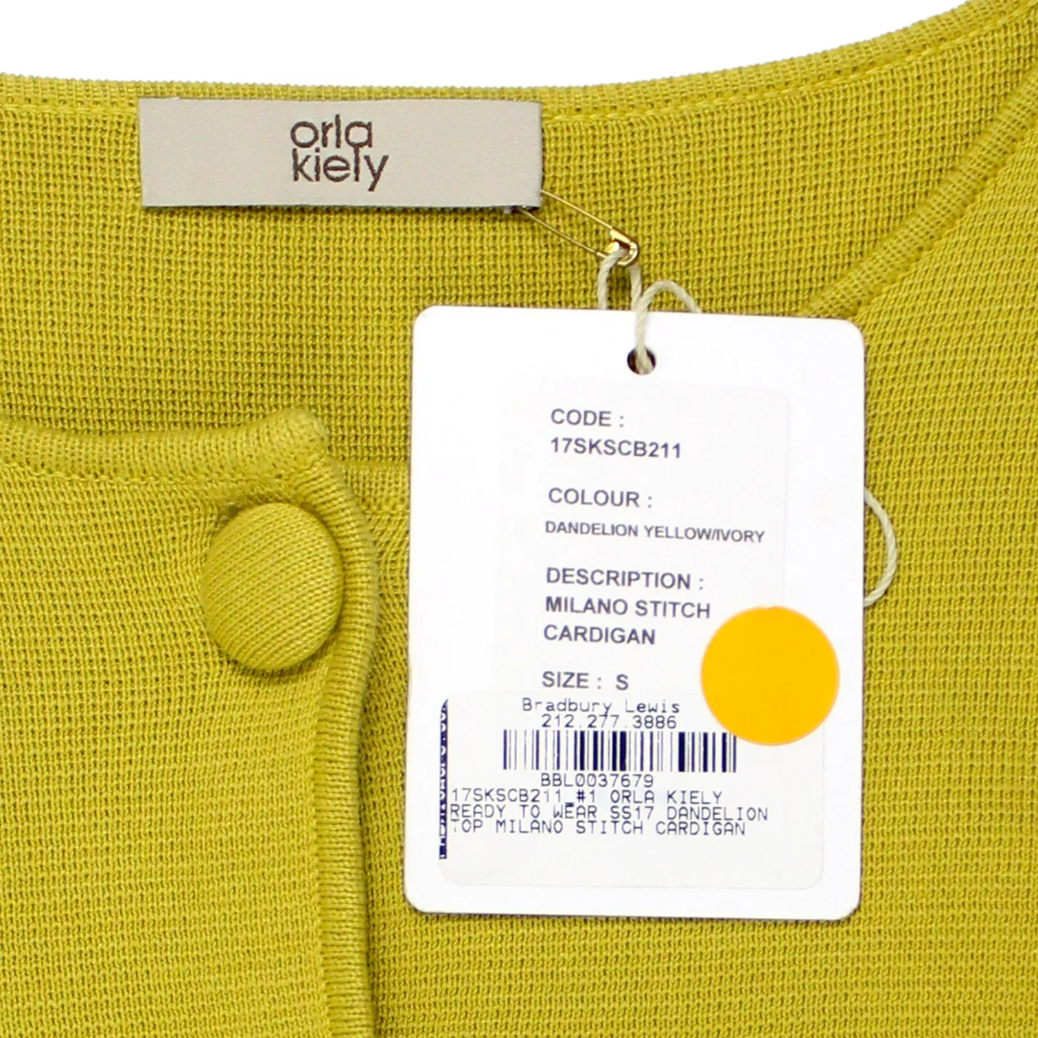 Orla Kiely Dandelion Milano Stitch Cardigan