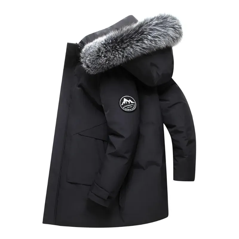 Parka d'hiver imperméable en duvet de canard pour homme WORDKIND - 2099