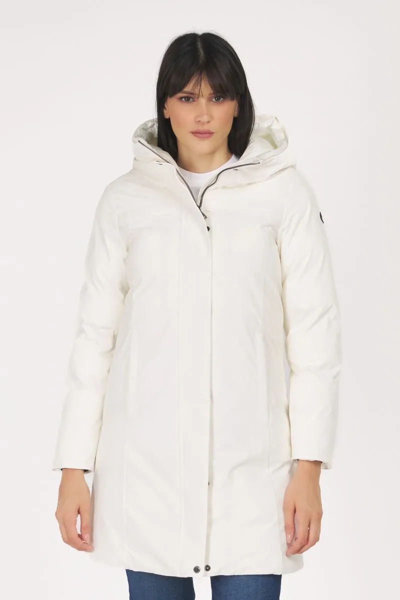 Parka Donna Bianco