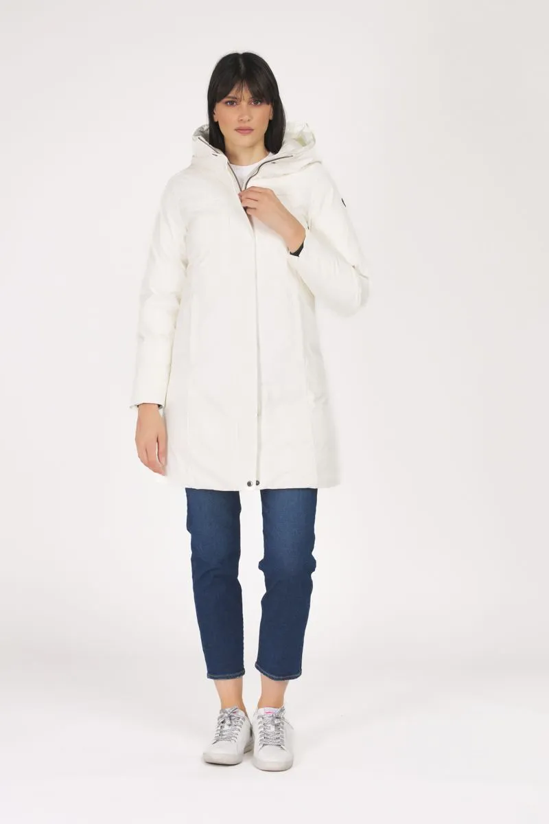 Parka Donna Bianco