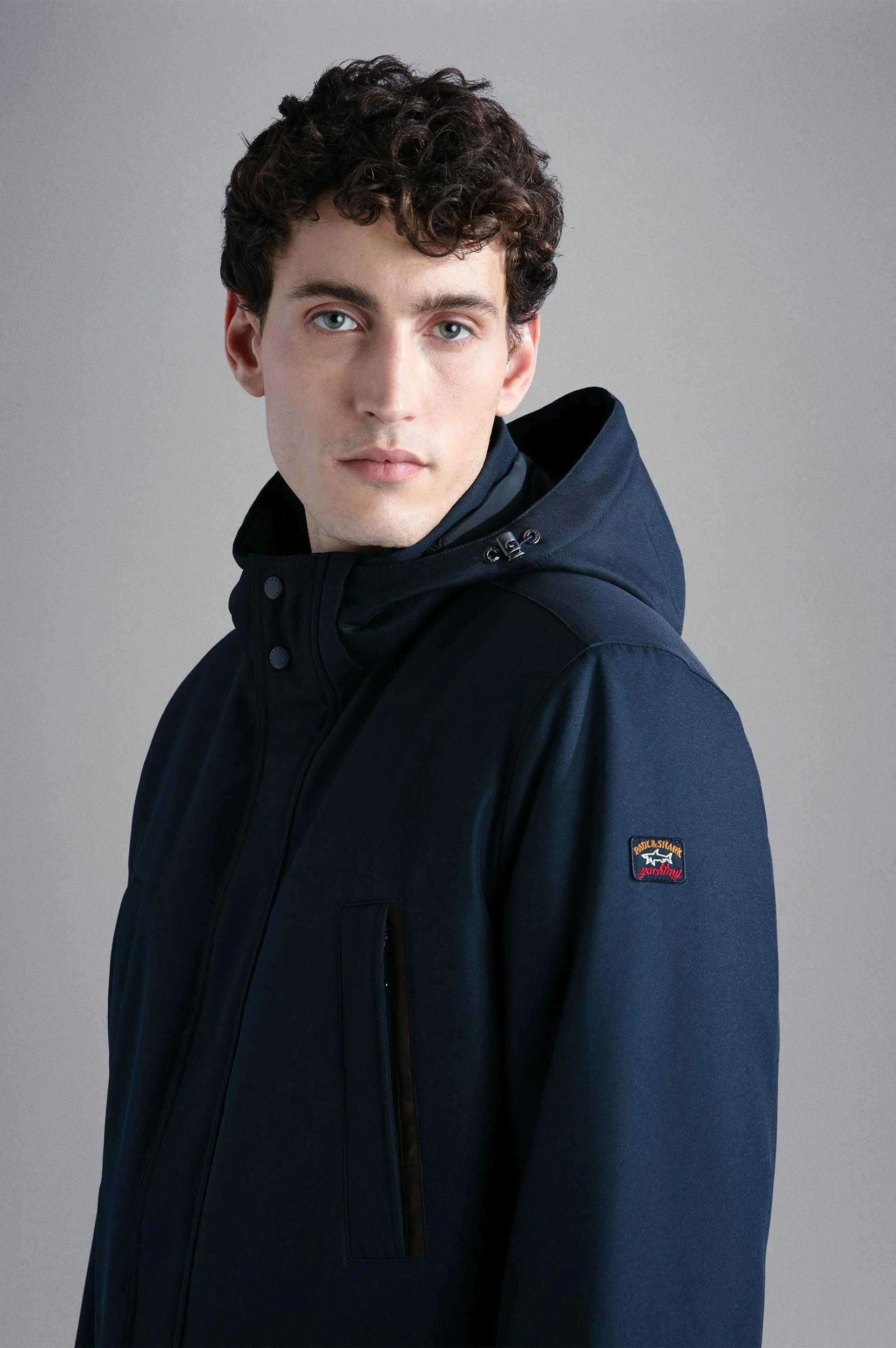 Paul & Shark - Parka Twill Save The Sea Doublé Fourrure