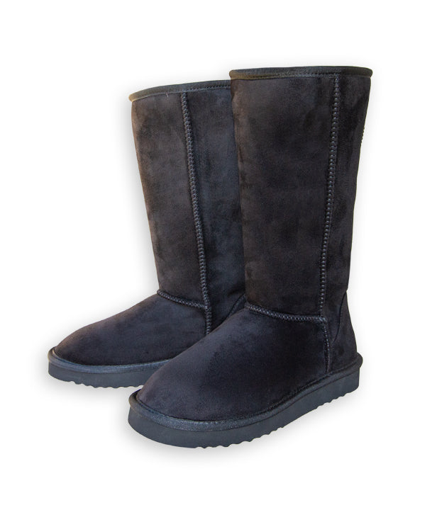 PAWJ Tall Boot | Black / Black Mink