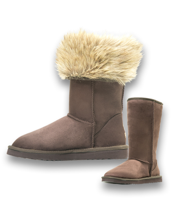 PAWJ Tall Boot | Brown / Wild Cat