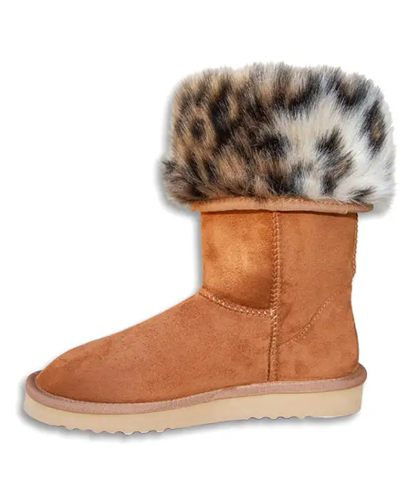 PAWJ Tall Boot | Chestnut / Wild Leopard