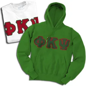 Phi Kappa Psi Hoodie and T-Shirt, Package Deal - TWILL