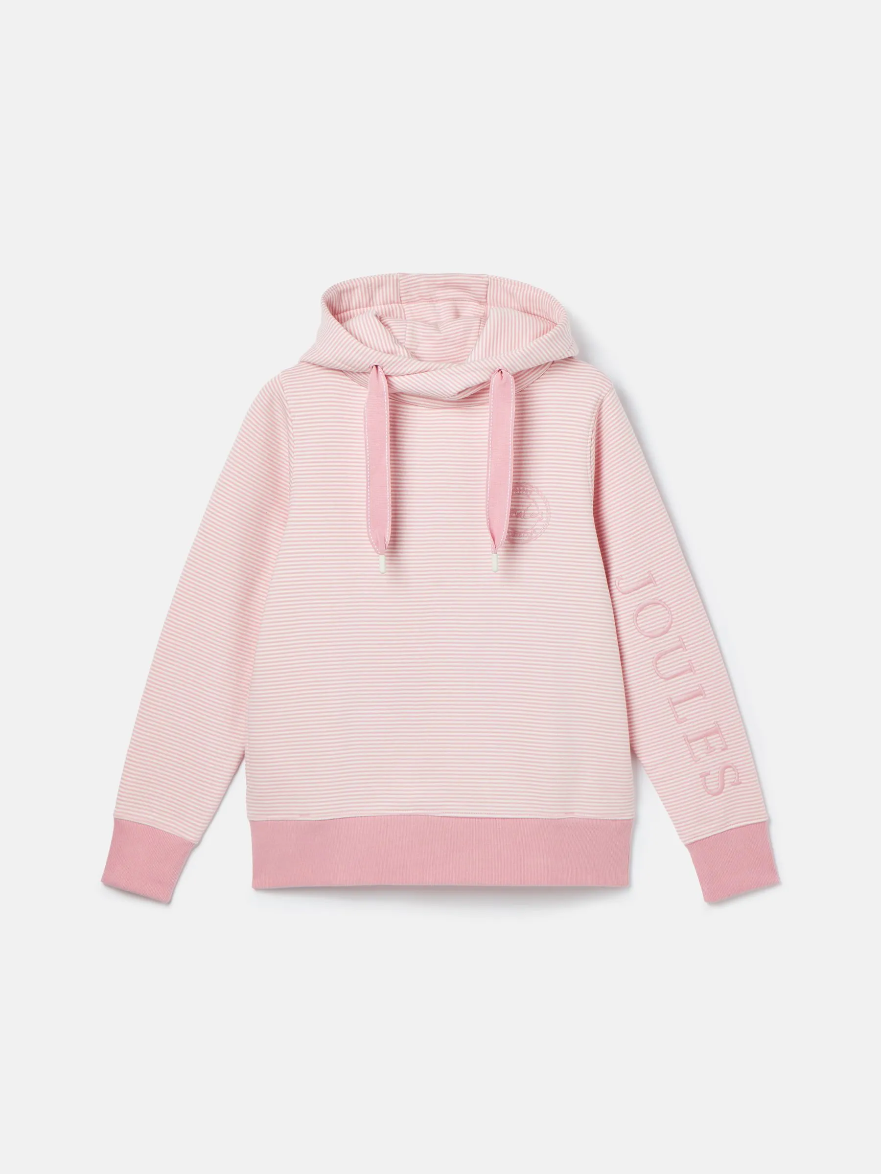 Pink Cowl Neck Hoodie