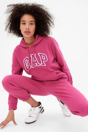 Pink Logo Hoodie