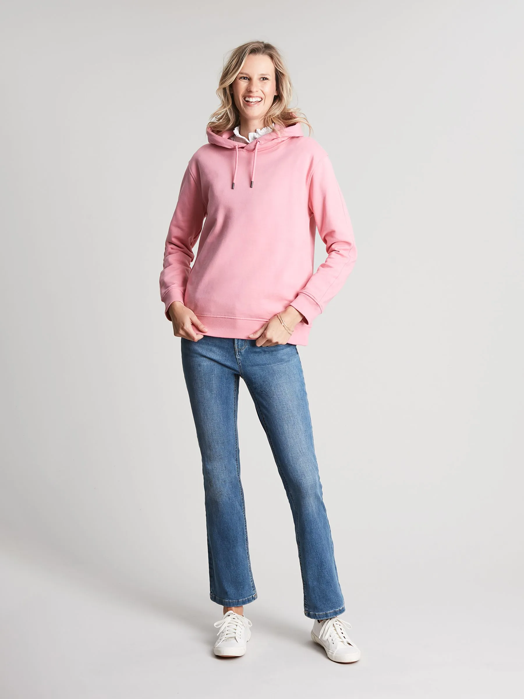 Pink Relaxed Hoodie