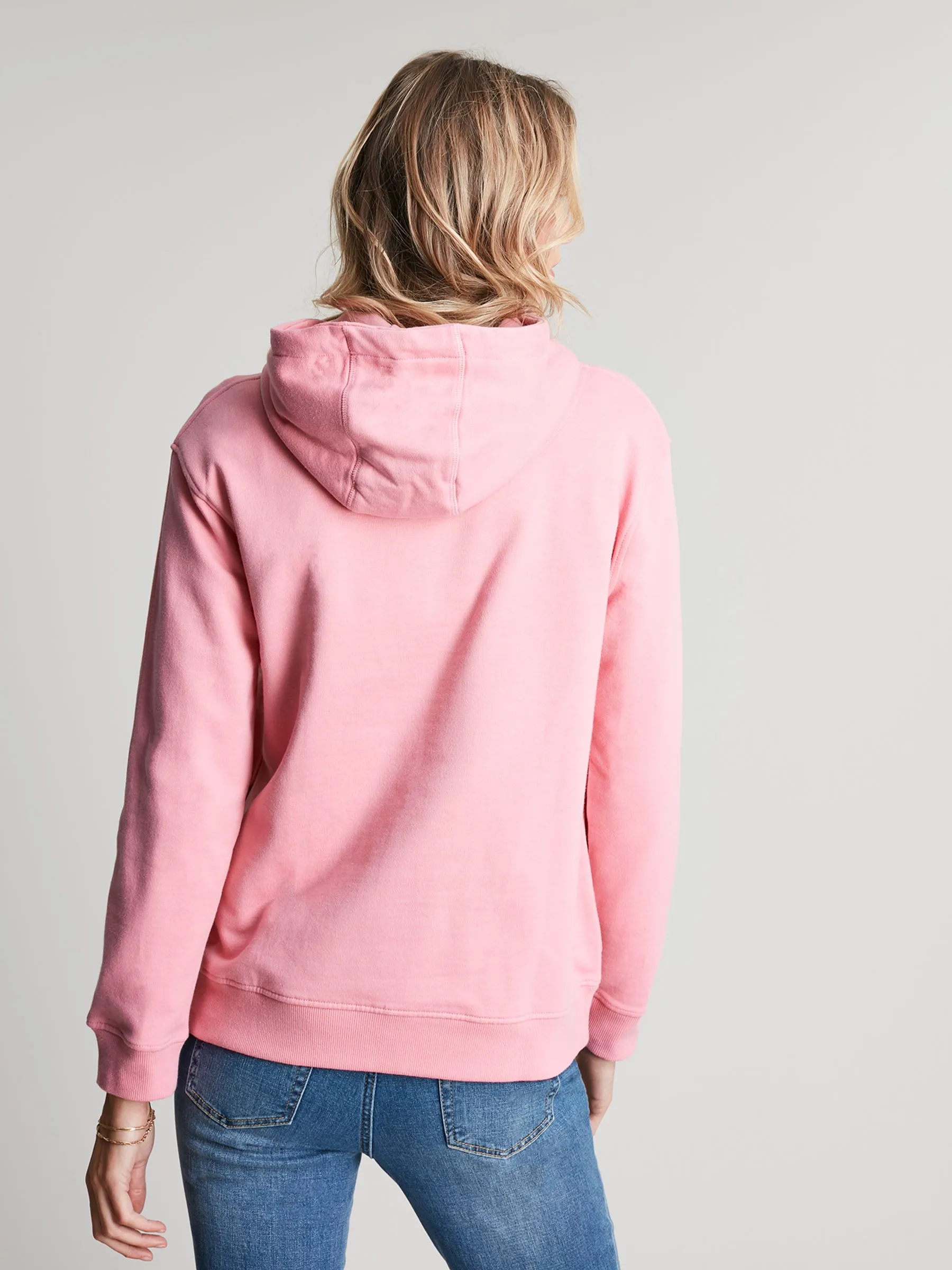 Pink Relaxed Hoodie