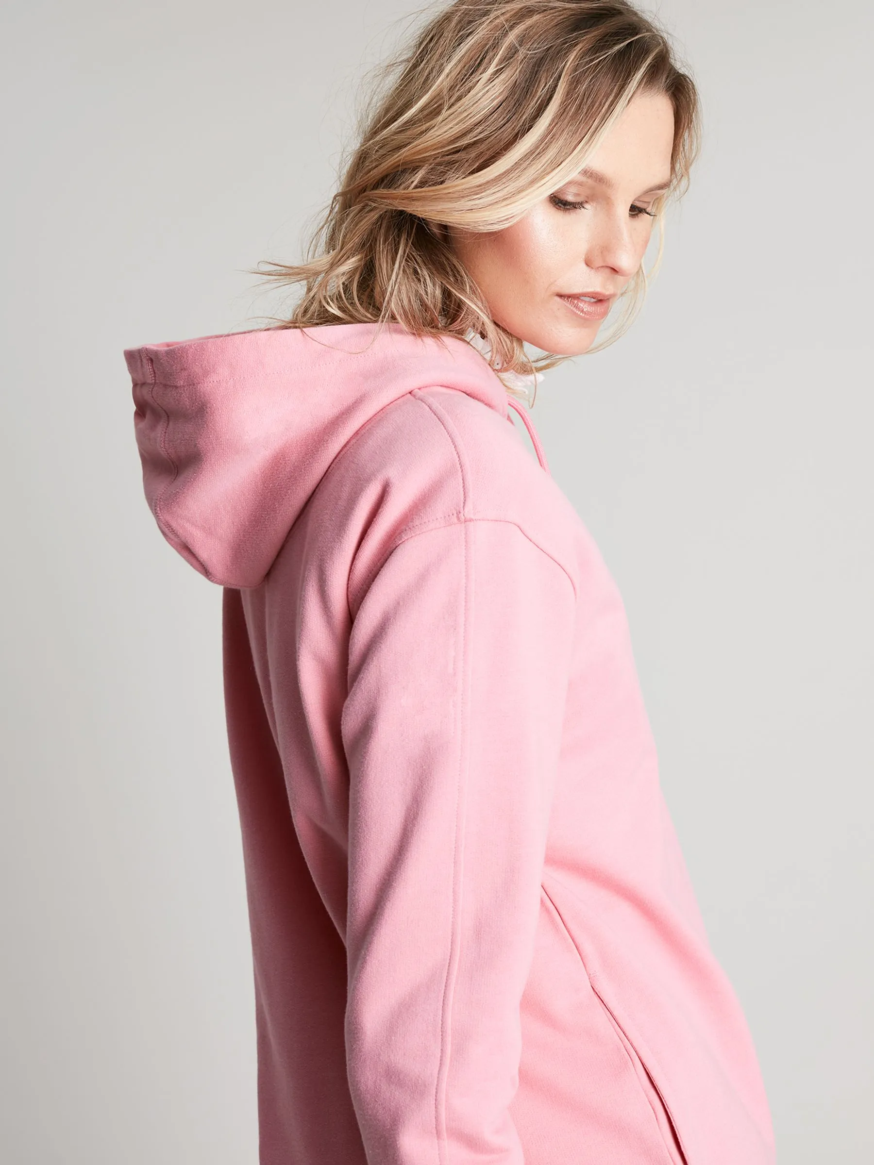 Pink Relaxed Hoodie