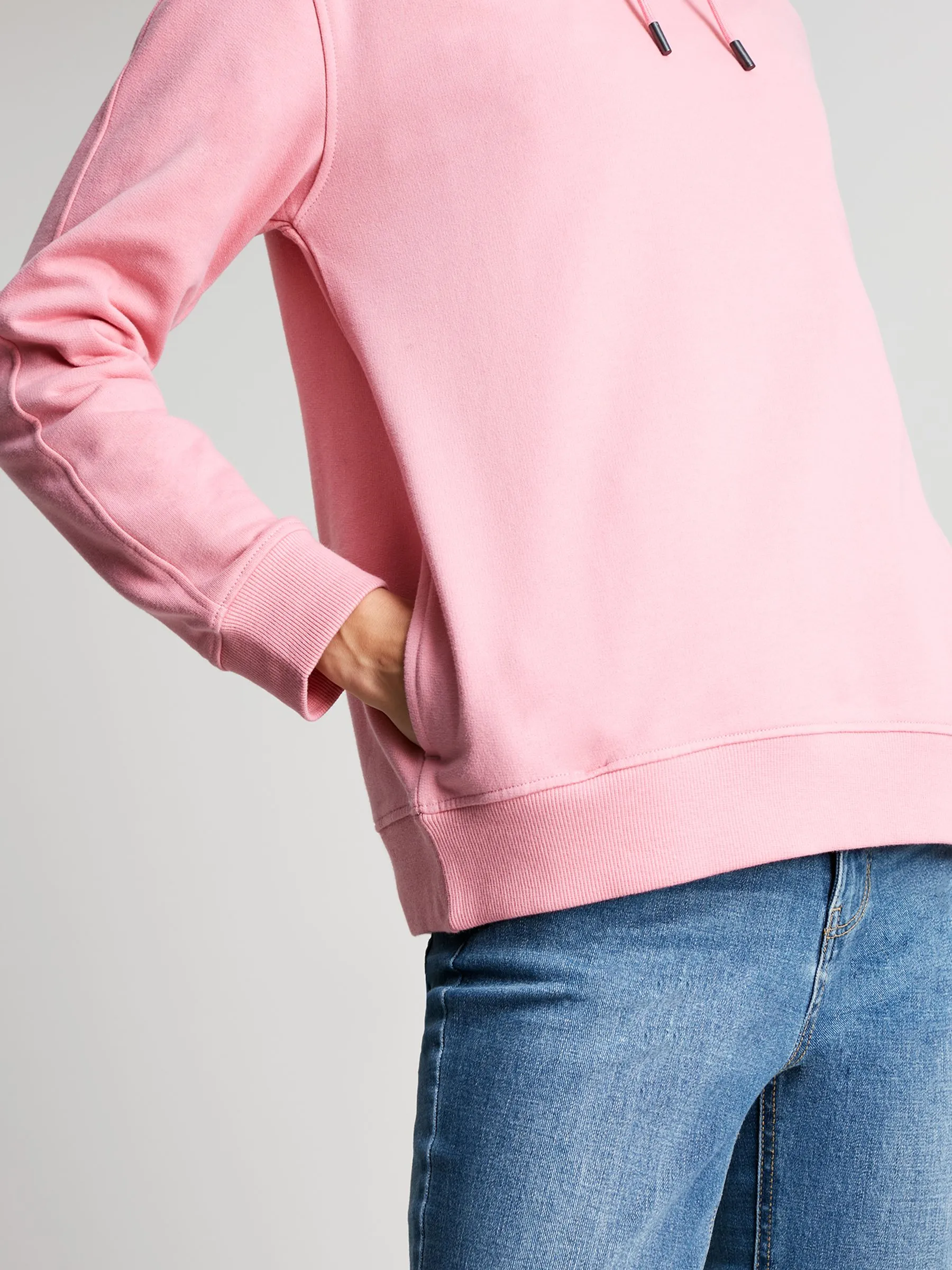 Pink Relaxed Hoodie