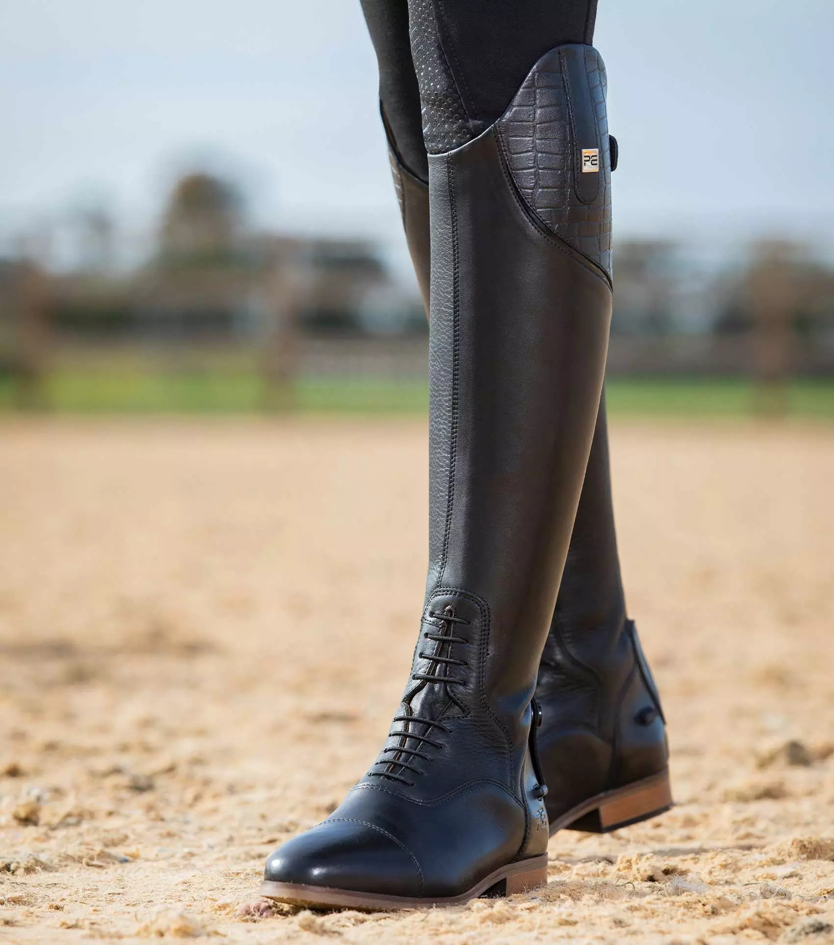 Premier Equine Passaggio Ladies Leather Field Tall Riding Boot