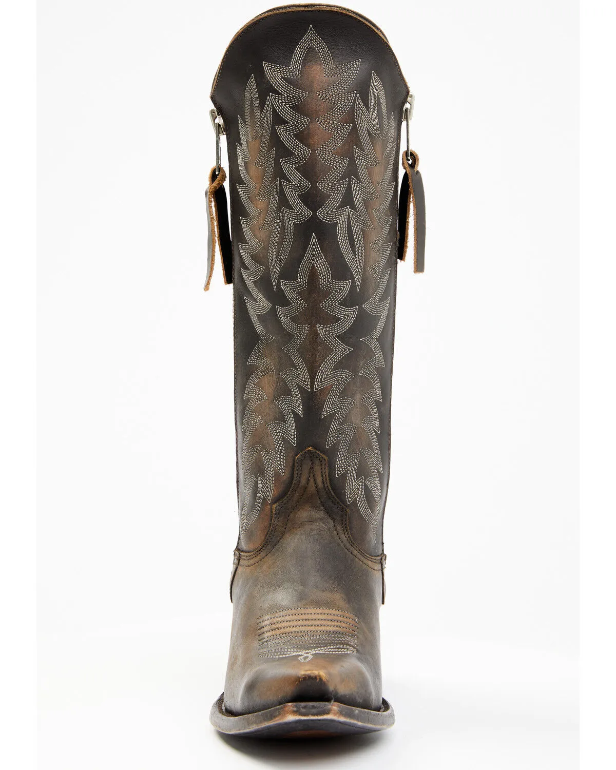 Product Name:  Idyllwind Women's Latigo Side Zip Distressed Tall Western Boot - Snip Toe