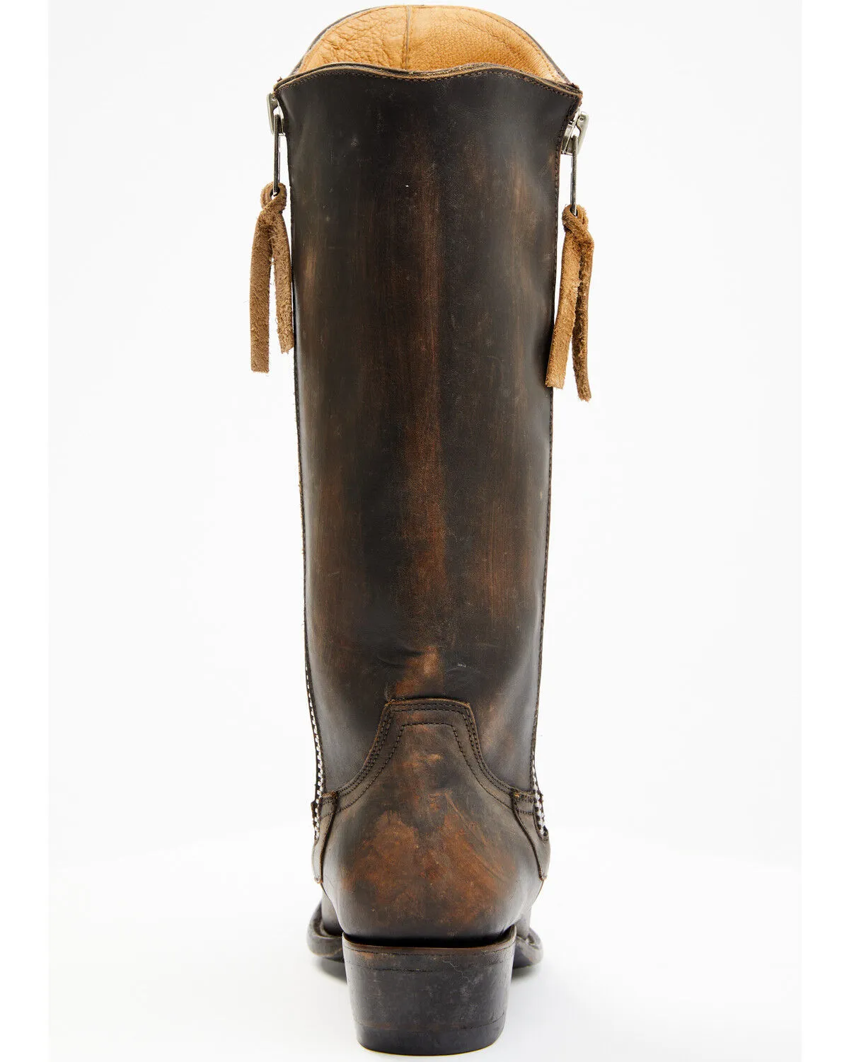 Product Name:  Idyllwind Women's Latigo Side Zip Distressed Tall Western Boot - Snip Toe