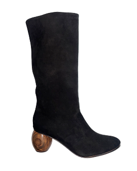 Quinn Tall Boot (Coal Suede)