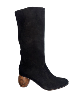 Quinn Tall Boot (Coal Suede)