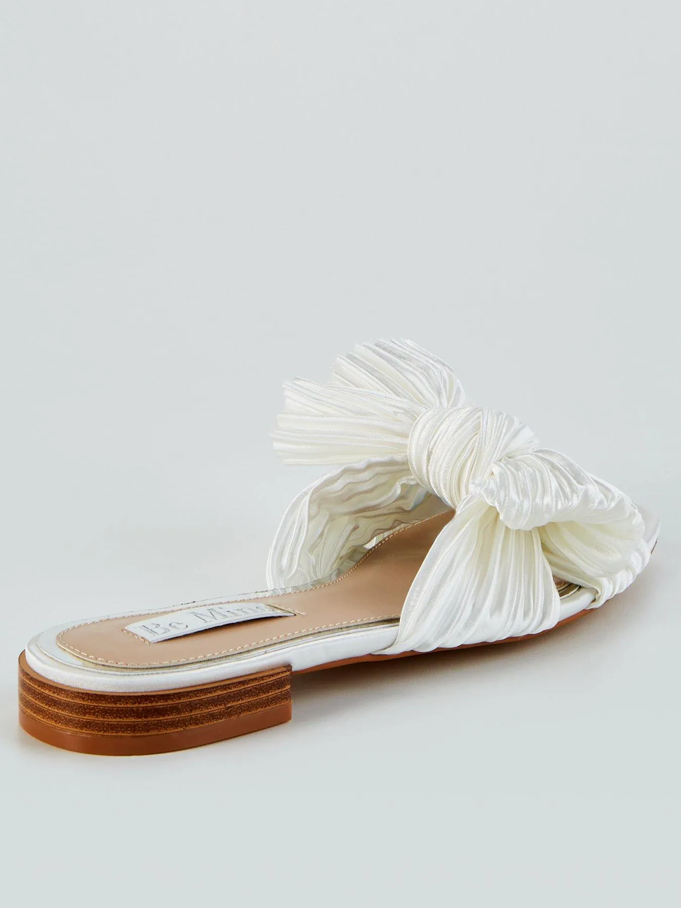 Raid Bowie Bridal Knot Flat Sandal - Ivory