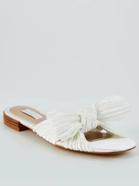 Raid Bowie Bridal Knot Flat Sandal - Ivory