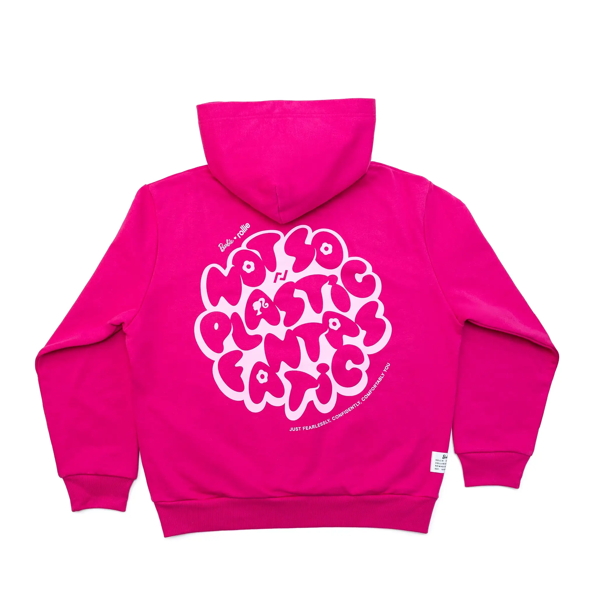 Rollie x Barbie Mens Pink Hoodie