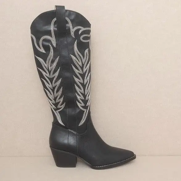 Samara Tall Boot - Black