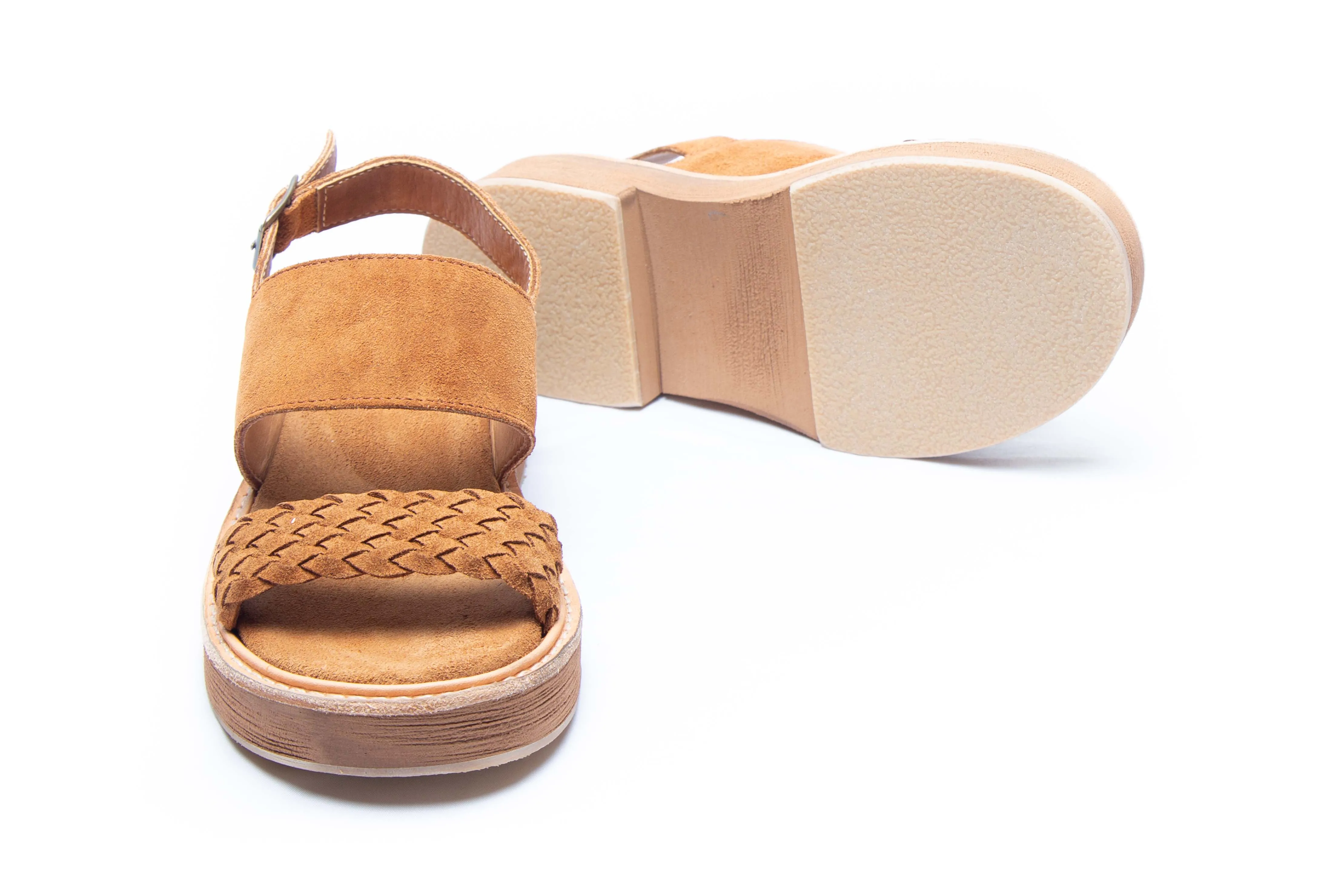 Sandal 137 Tan Suede