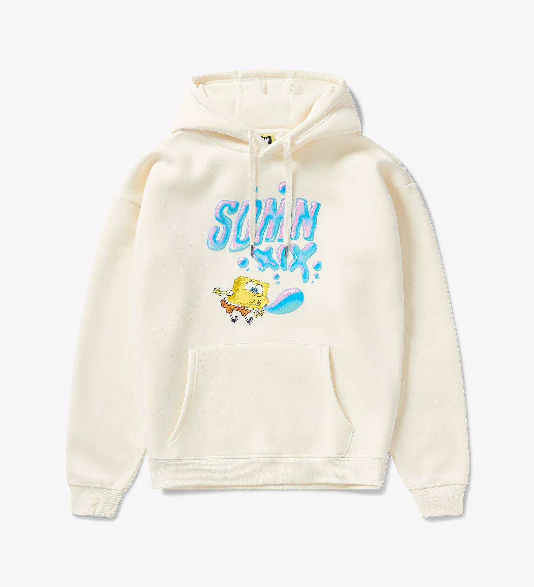 SDMN x SpongeBob Bubble Blowing Hoodie [Off White]