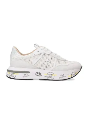 Sneakers Premiata donna Cassie 6341 bianche