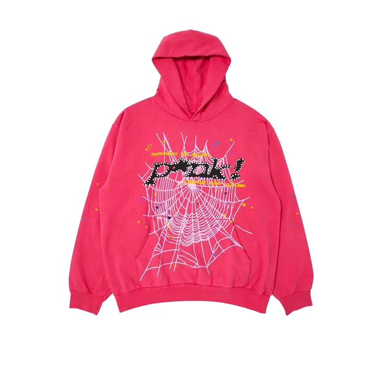 Sp5der Pink Hoodie 'Pink'