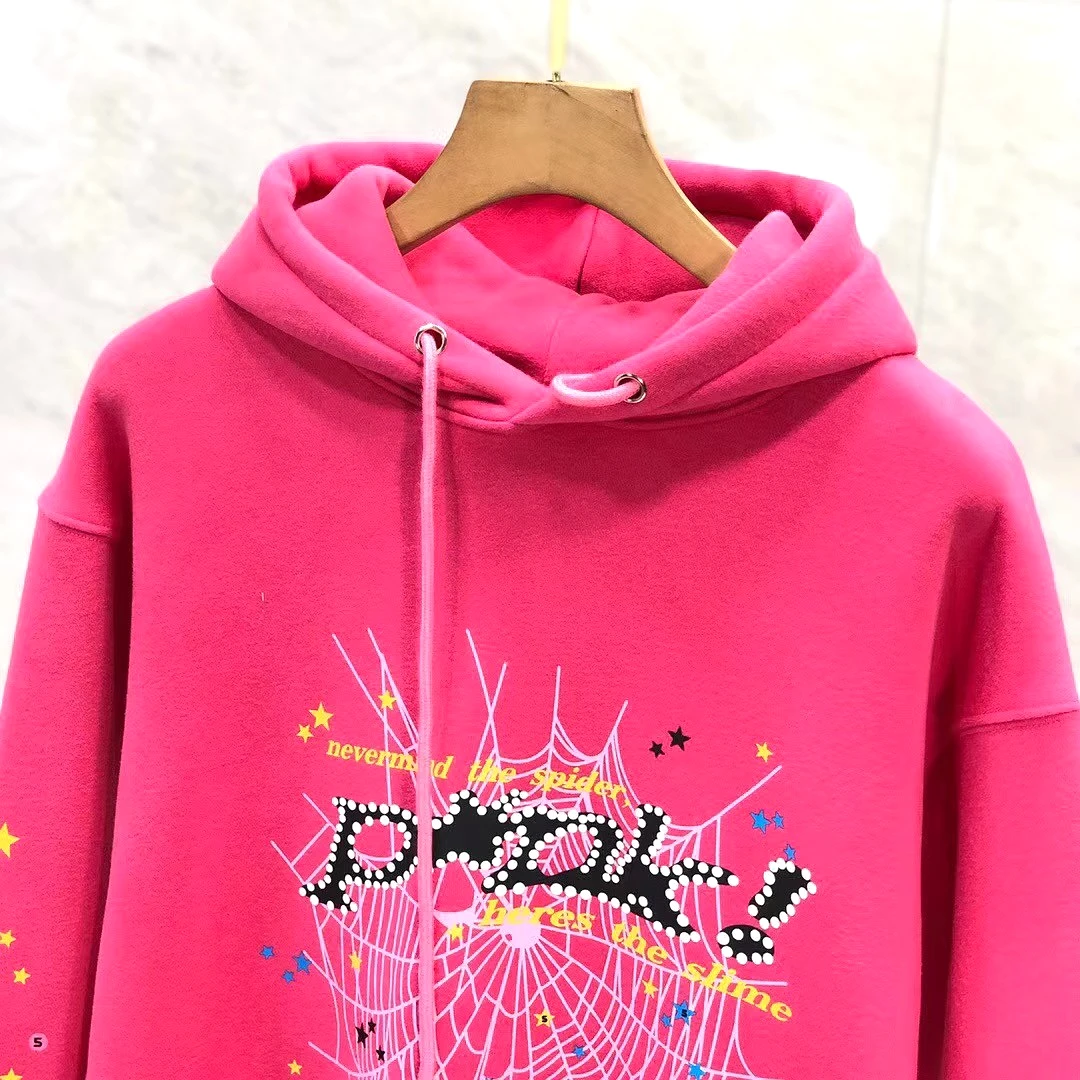 Sp5der Pink Hoodie 'Pink'