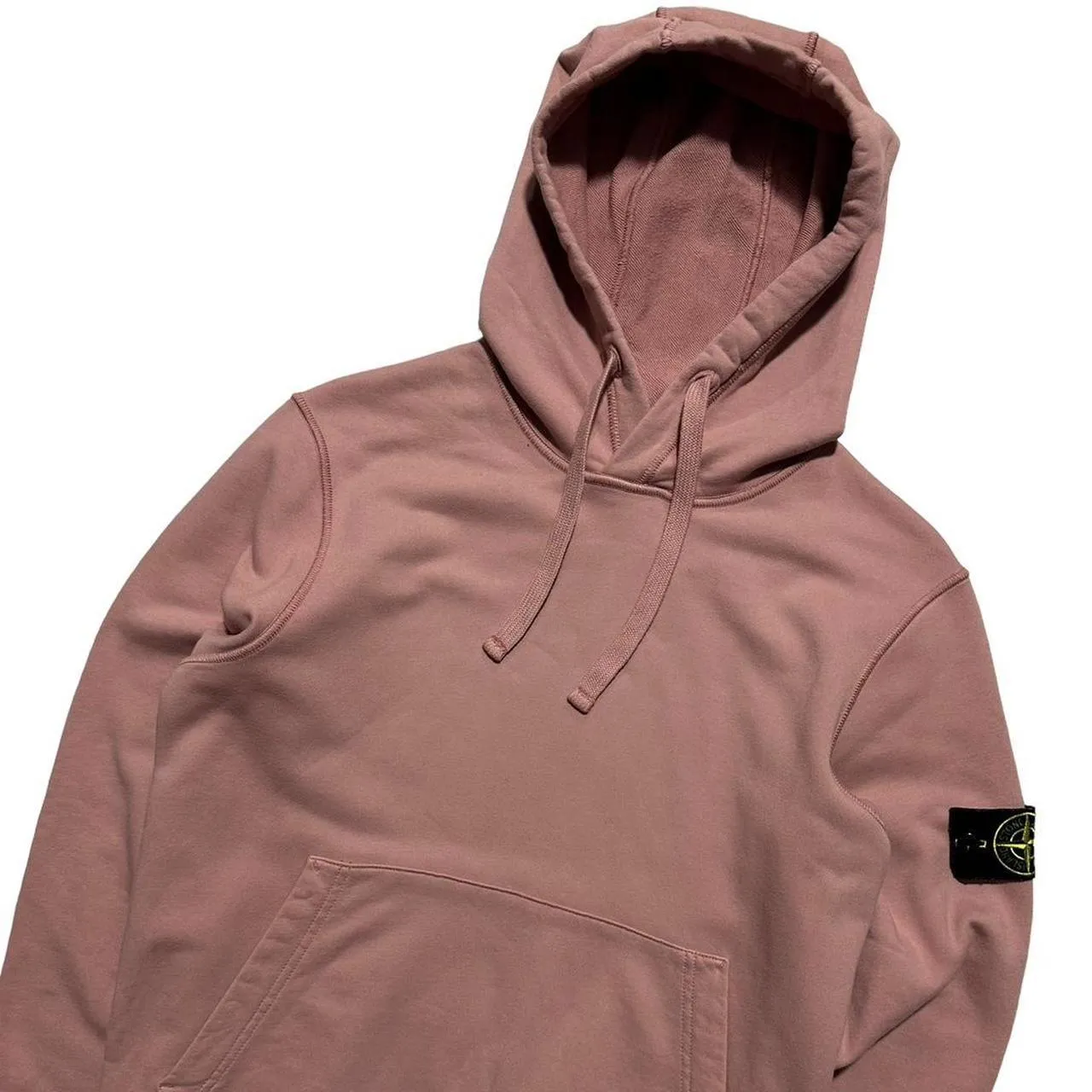 Stone Island Dusty Pink Pullover Hoodie