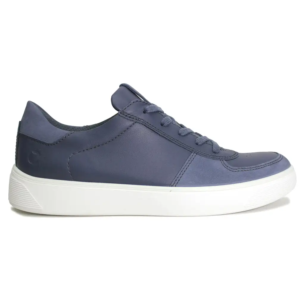 Street Tray Nubuck Leather Men's Low Profile Shoes