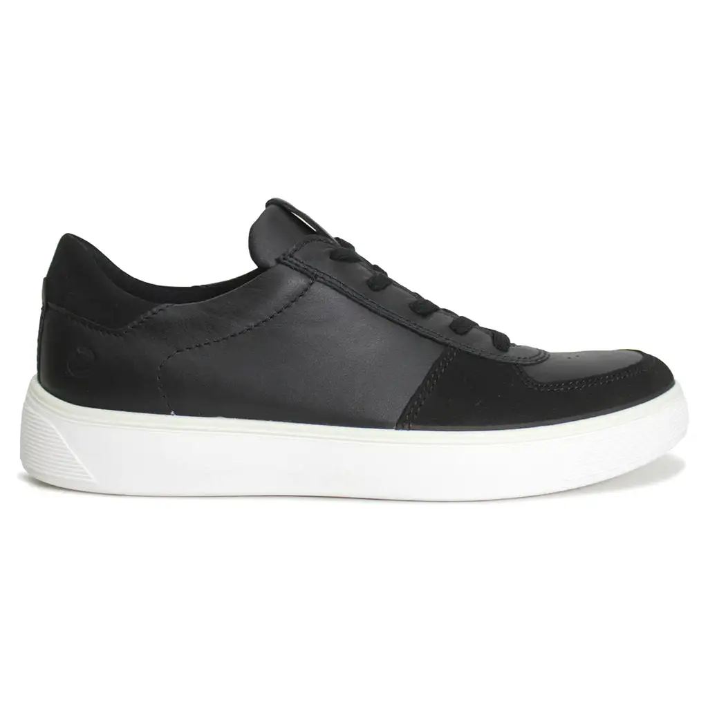 Street Tray Nubuck Leather Men's Low Profile Shoes